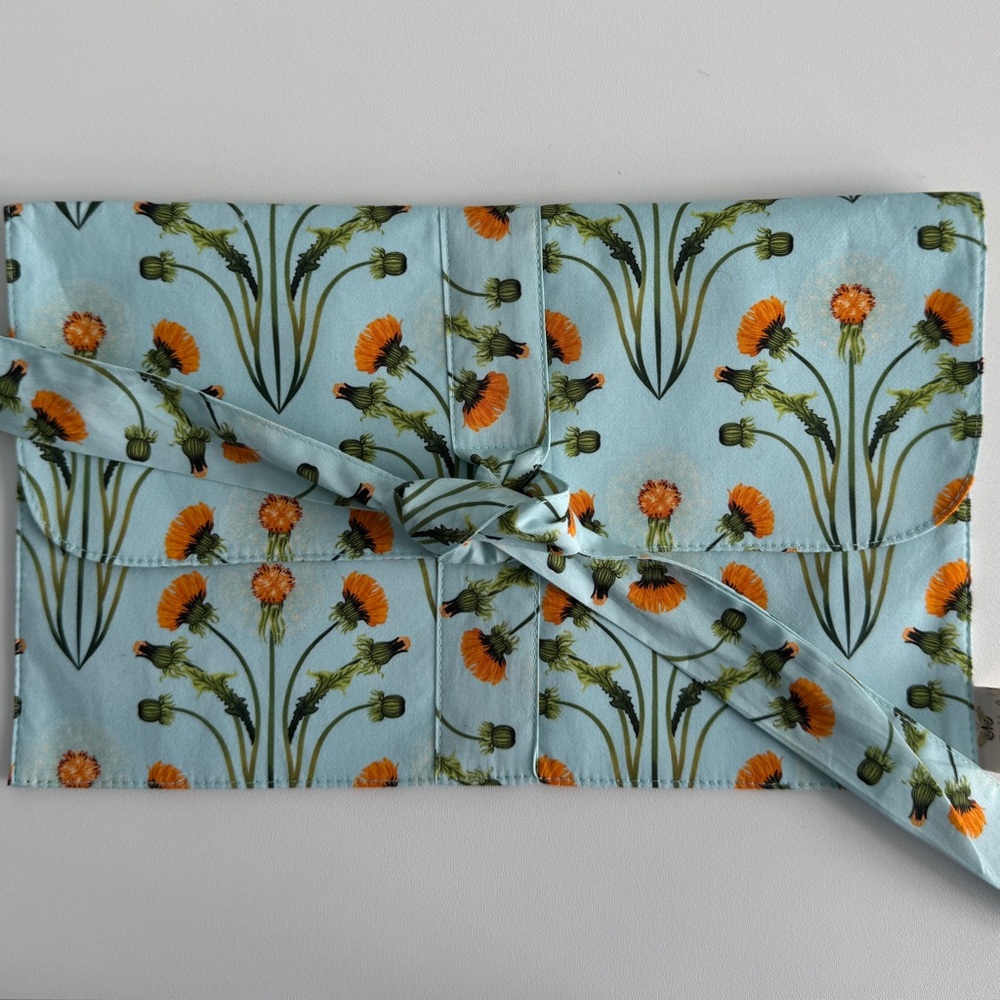 Agua Bendita - Printed Cotton Clutch